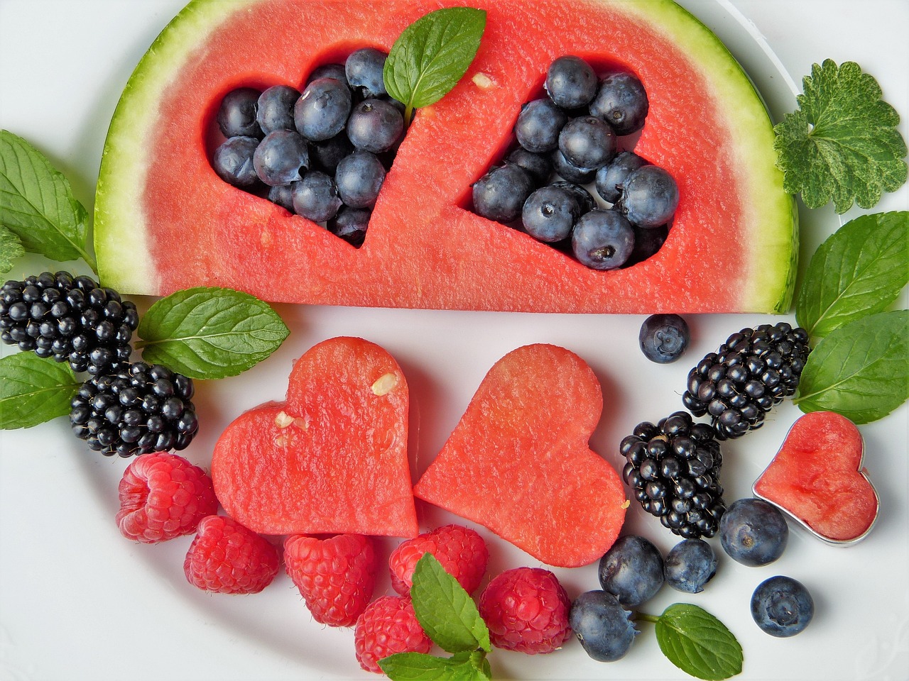 watermelon, berry, fruit